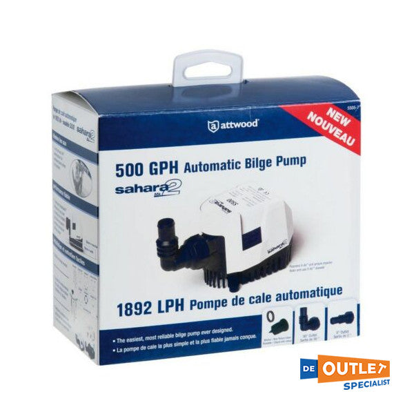Трюмна помпа Attwood sahara MK2 12v S800 - 16.490.02