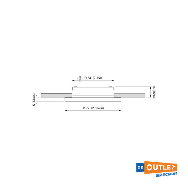 Quick Ted Club Warm White LED Spot - FAMP3352X02CA03
