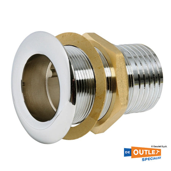 Amare 2-tommers trugskrog i rustfrit stål - 17.423.06