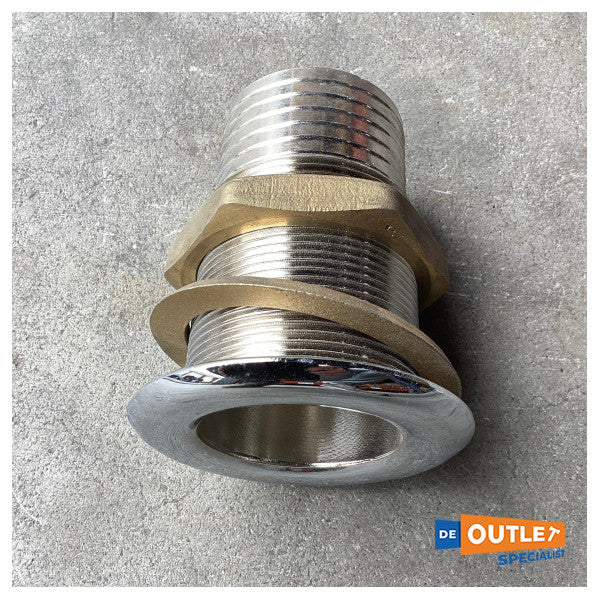 Amare 2-tommers trugskrog i rustfrit stål - 17.423.06