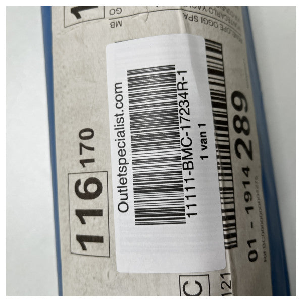 Rulla 207 camoscio nahka ruskea 2 metriä