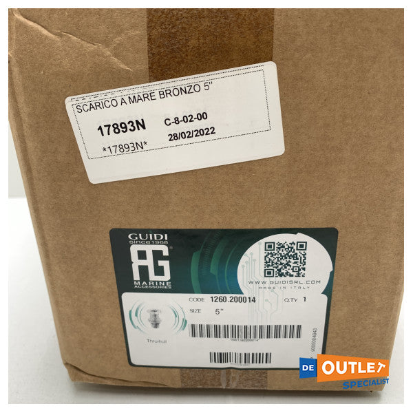 Guidi Manta-sarjan 4-tuumainen pronssinen vedentulo - 1260.200014