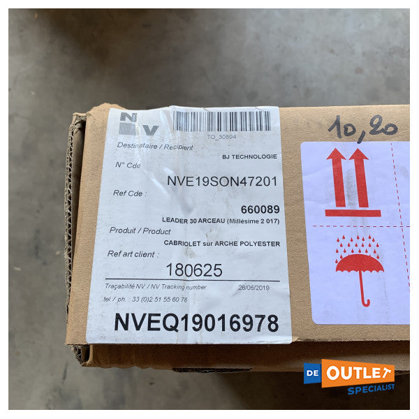 NV Varusteet Jeanneau leader 30 polyesteri verhoilu - 180625