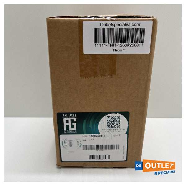 Guidi serija 1260 3 inčni brončana koža Doorvoet - 1260#200011