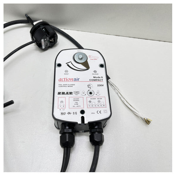 صمام الإغلاق الكهربائي FEIT EMC A60 المقاوم للحريق المقاوم للحريق