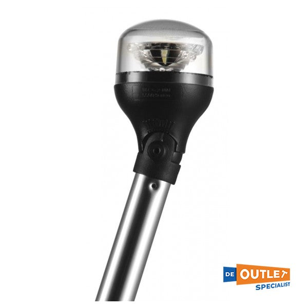 Attwood LED мачта светлина черна накланяща се 12V - 5540-54-T1