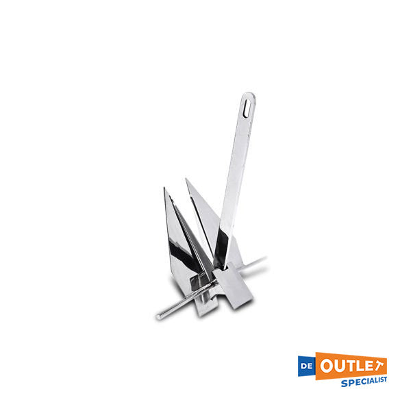 Danforth paslanmaz çelik 10 KG çapa - 5201.0023