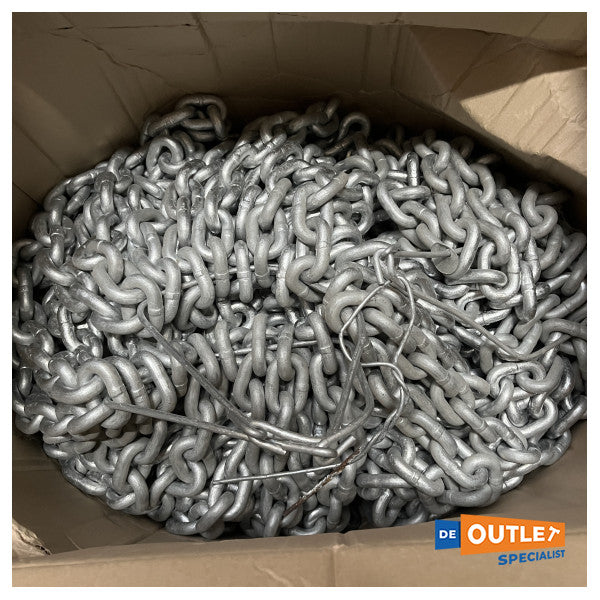 亜鉛メッキアンカーチェーン DIN766|14 mm|50 m - 0202587