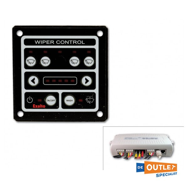 Exalto Windshield Wiper Operation for 2 Wipers 12/24V - 21021224