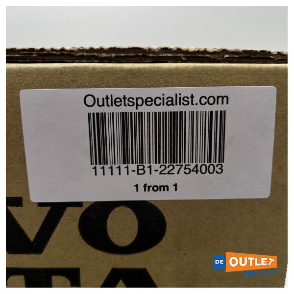 Volvo Penta DPI - DPH H3 дует гвинта з нержавіючої сталі - 22754003