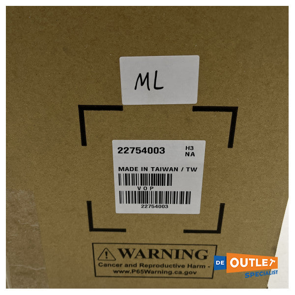 ボルボ・ペンタ DPI - DPH H3 ステンレススチールデュオプロペラ - 22754003