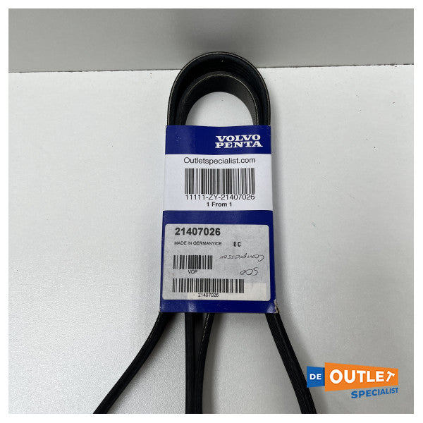 Задвижващ ремък на компресора Volvo Penta | клиновиден ремък - 21407026