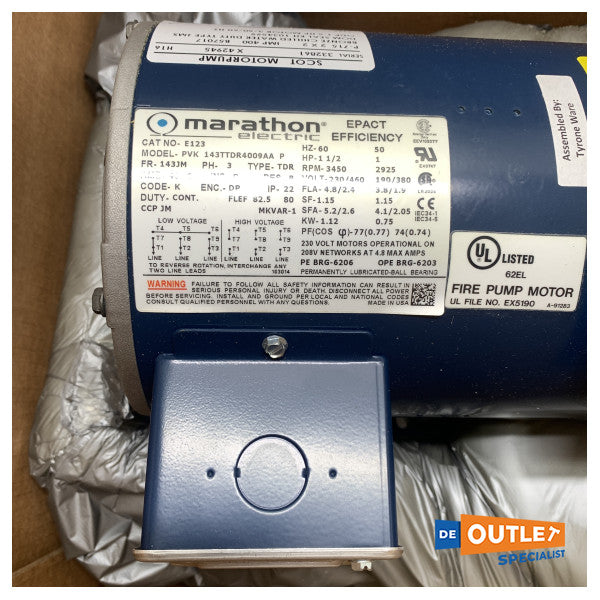 Dometic Scot P715CW pompa acqua mare in bronzo per aria condizionata 230V - 9108549803