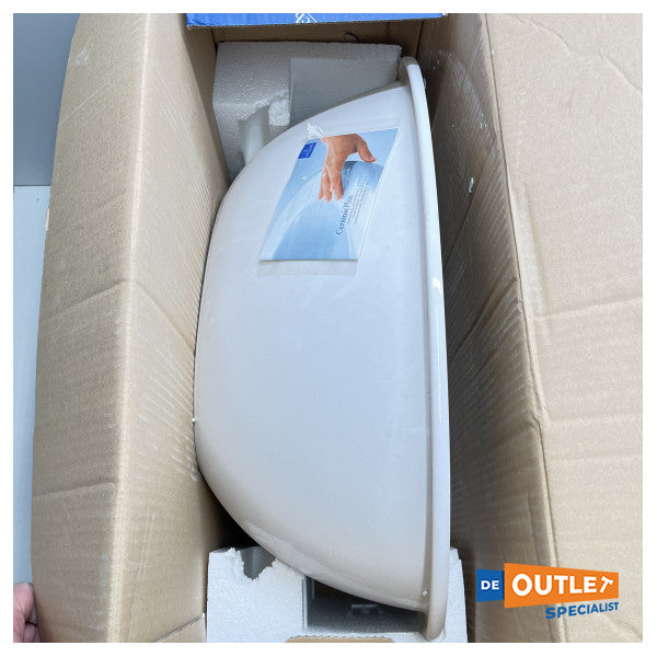 Lavatório de encastrar Villeroy & Boch Loop and Friend branco 560 x 370 mm