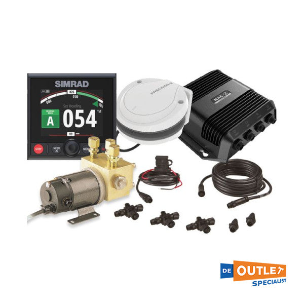 Simrad AP44 VRF autopilotpaket NAC2, RPU80, Precision 9 - 000-13291-001