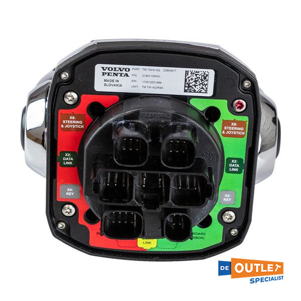 Volvo Penta TM TWIN AQ KIT Ручка дросельної заслінки для двох двигунів - 23062601