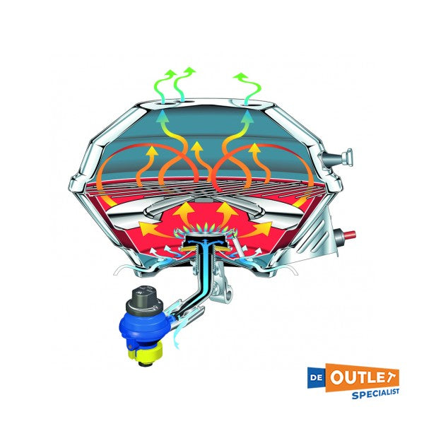 Газово барбекю от неръждаема стомана Magma тип Kettle 2A