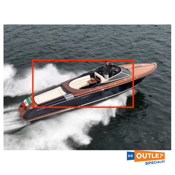 Original Riva Aquariva 33 100th Edition cockpit Cover Beige - 240929