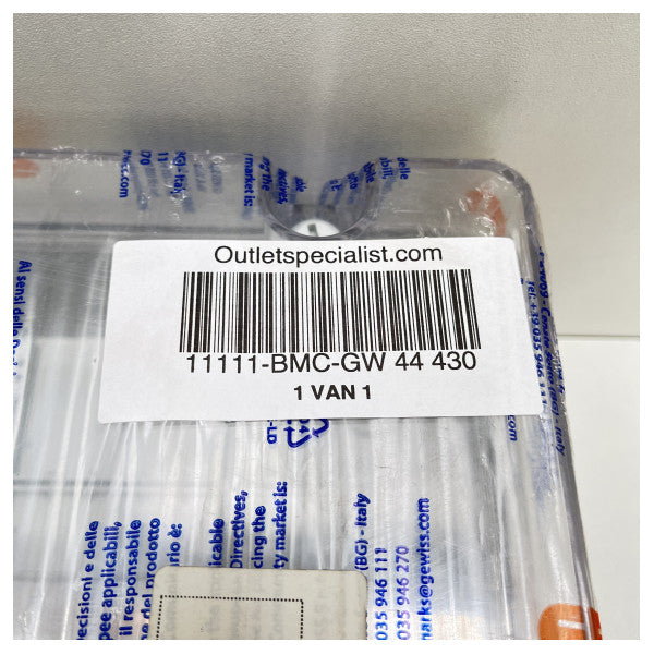 Прозора електрична розподільна коробка Gewiss IP56 380 x 300 x 120 мм - GW 44 430