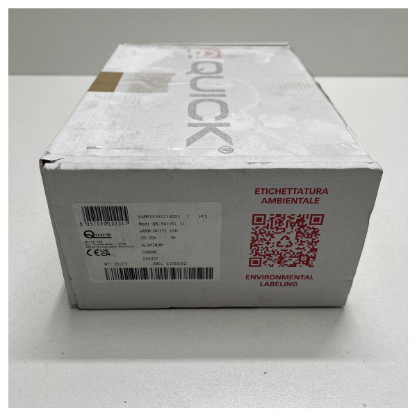 Quick QB-SWIVEL 1L неръждаема стомана LED осветление 12/24V