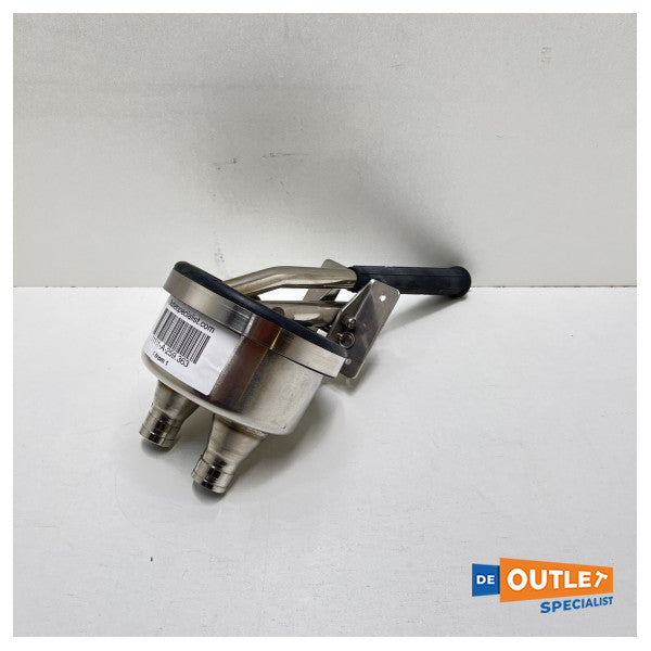 Nemo ruostumattomasta teräksestä valmistettu käsikäyttöinen kalvopilssipumppu - 259.363