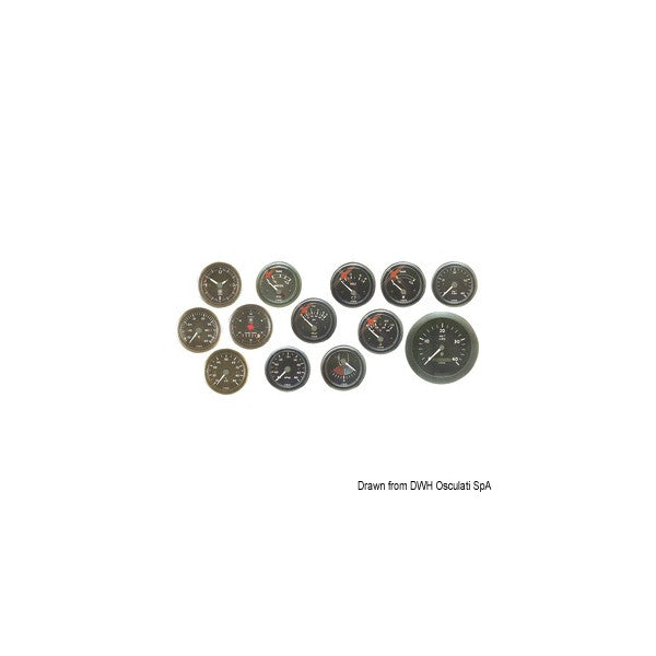 VDO Sumlog hastighedsindikator 0-30 knob sort