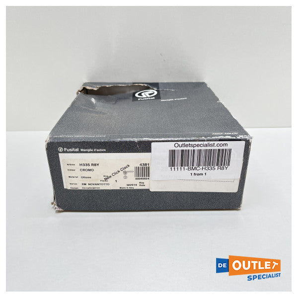 Fusital H335 Mercurio R8Y deurklink chroom kit
