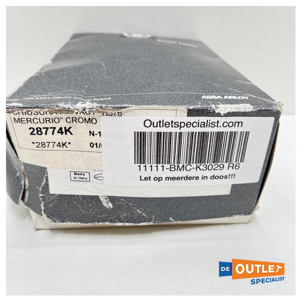 Valli and Valli Fusital K3029 R6 Door lock Chrome - Satin