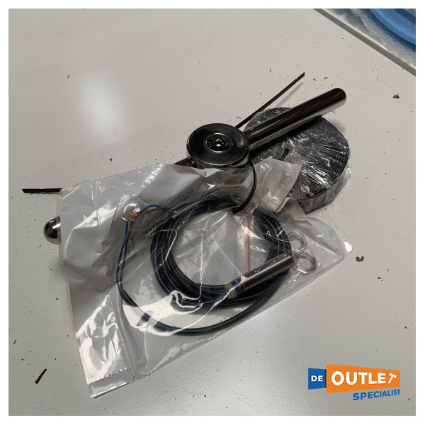 باب غرفة المحرك كاليستري جيانسينتو SNC المانع لتسرب الماء مع قفل أبيض 1400 × 570 مم