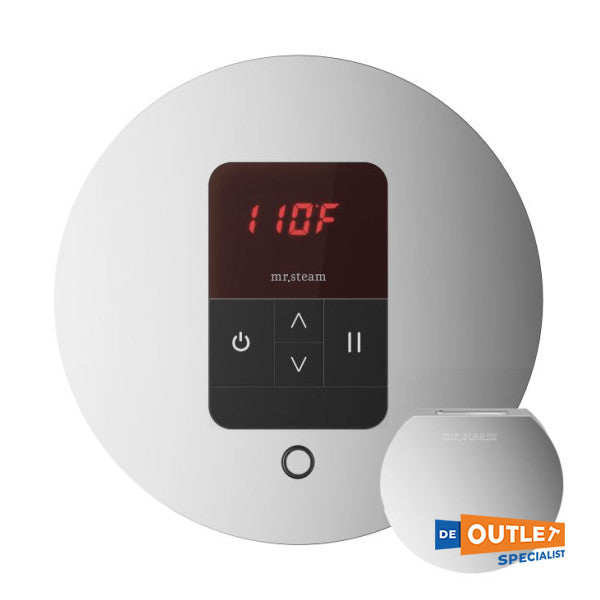 Mr Steam MSITEMPORD-PC round steam shower controller