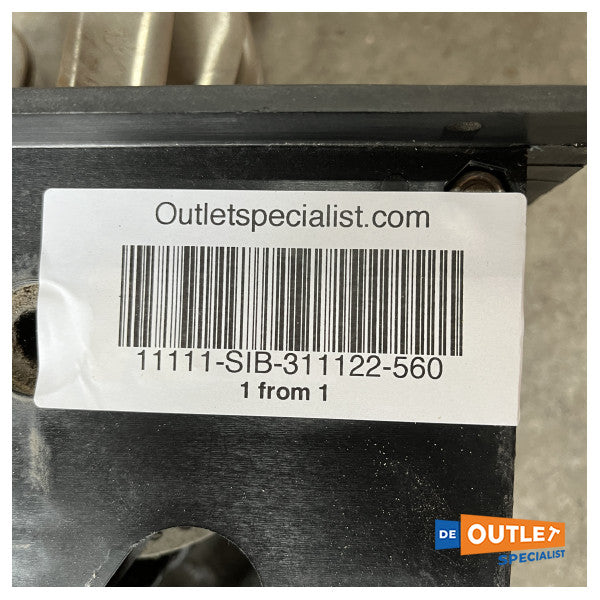 Подвійний важіль управління двигуном Teleflex MY Flush хром - 311122-560