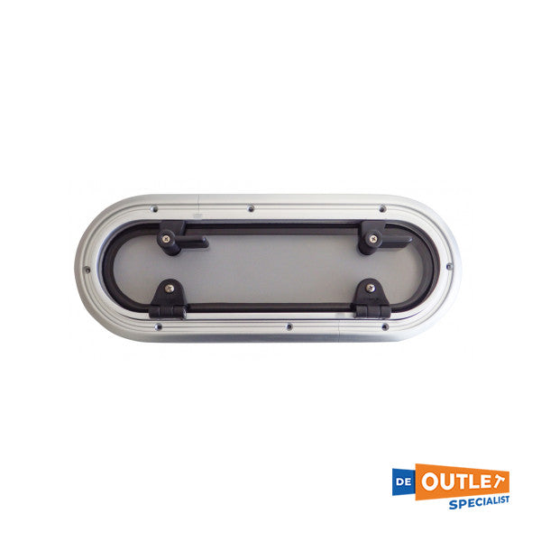 ノーティカ F4 舷窓 ホワイト オープニング 470 x 205 mm - 3232147