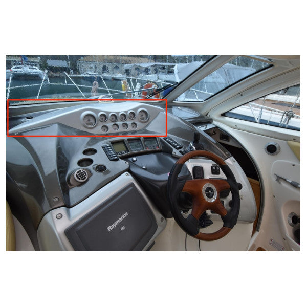 Cranchi Mediterranee 43 Instruments Panel Metallic Gray - 33356094