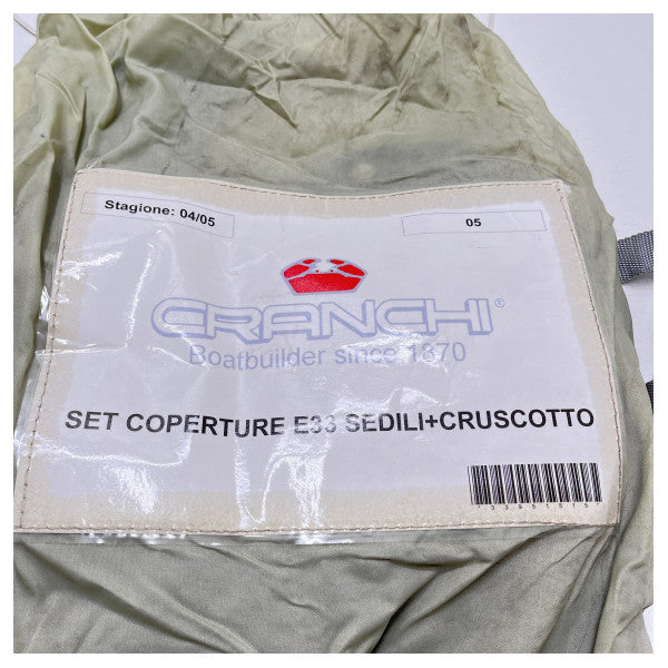 Cranchi Endurance 33 Seat and Dashboard Cover - 33951515