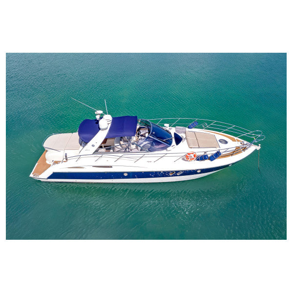 Cranchi NV Equipment Mediterranee 47 cockpitöverdrag marinblå