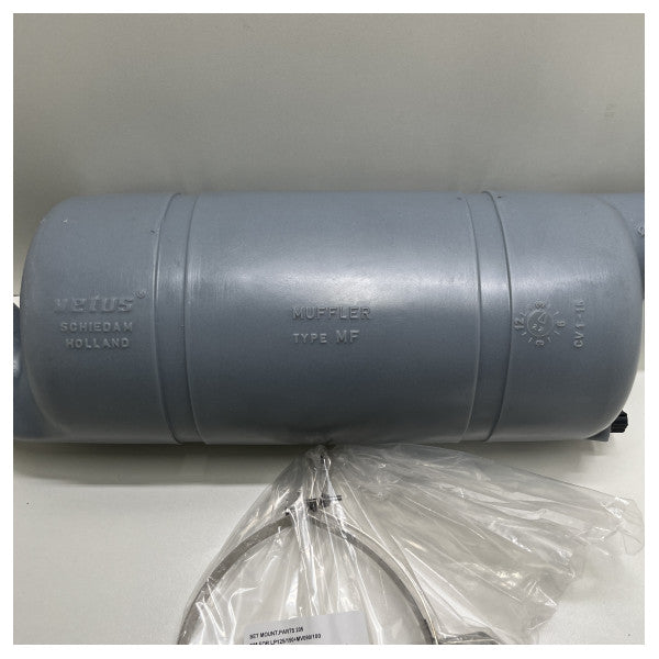 Vetus MF 90 mm udstødningslyddæmper | lyddæmper 13L - MF090