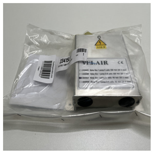 Velair Aircon Relais Box 1-Pump 2 Unitajiet 115V-23415LV