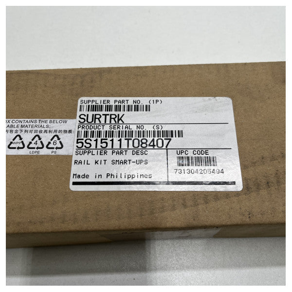 Kit di guide APC Smart-UPS RT da 19 pollici - SURTRK