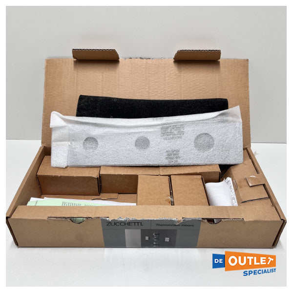 خلاط دش Zucchetti ZT28660 من الفولاذ المقاوم للصدأ