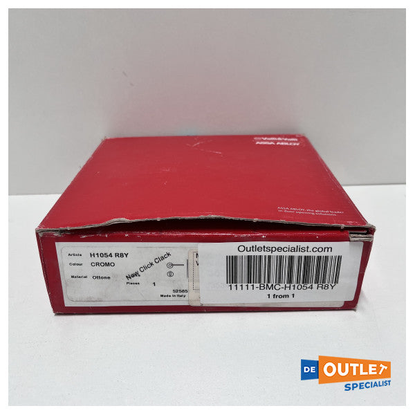 Klamka i zamek do drzwi Valli & Valli H1054 R8Y chrom