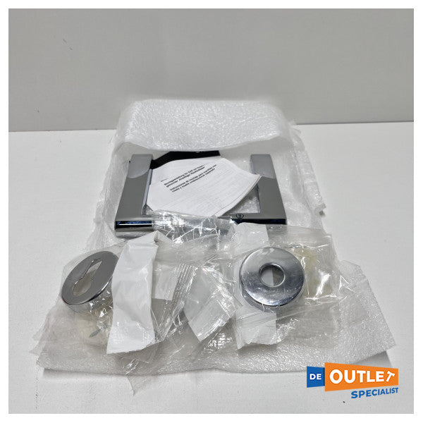 Klamka i zamek do drzwi Valli & Valli H1054 R8Y chrom