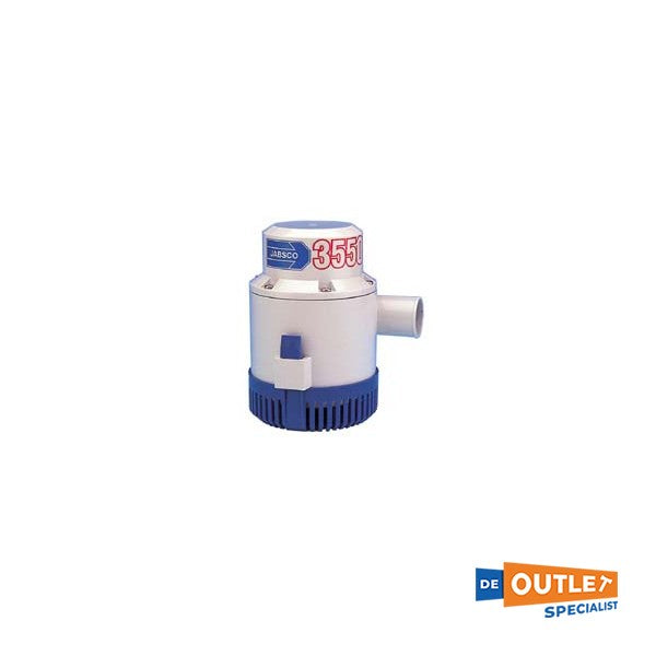 Jabsco 3550 12V高容量ビルジポンプ - 13,500L/時