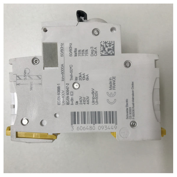 Schneider Electric Acti9 IC60 - Installasjonsmaskin / IC60N - 4P - A9F79432