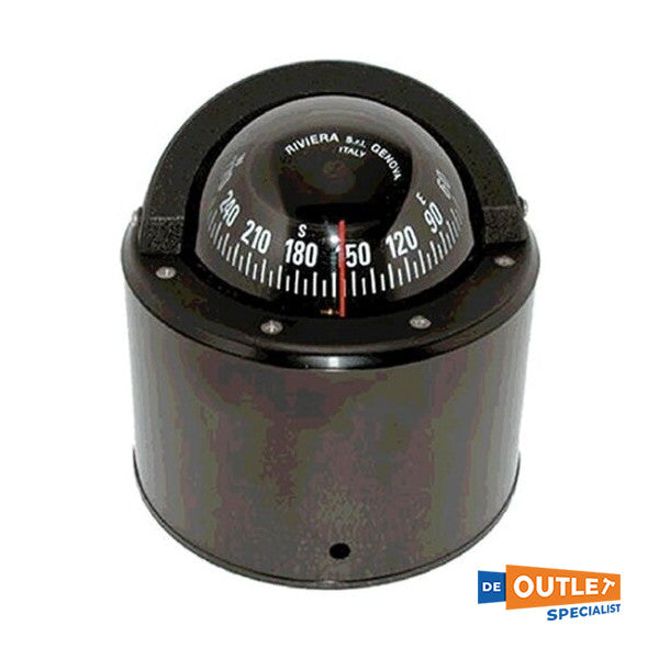 Рідинний компас Riviera BPH3 Phoenix чорний накладний 12/24V