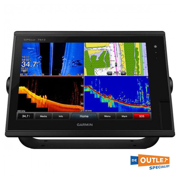 Garmin GPSMAP 7612 Cuerpo de tarjeta táctil de 12 pulgadas BLACK-010-01307-11