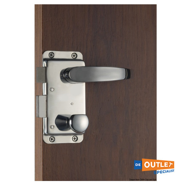 Χειρολαβή πόρτας με κλειδαριά από ανοξείδωτο χάλυβα Osculati - 38.129.52