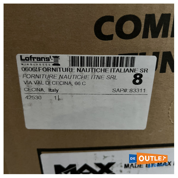 Макс Пауър CT60 60 KGF | 185 мм | 12V носово подрулващо устройство - 42530