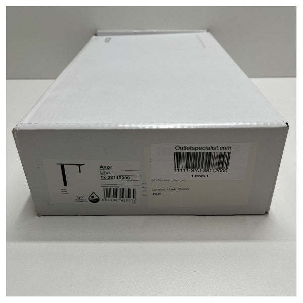 Hansgrohe Axor Uno 2 Built -in Mixer sudoper - 38112000