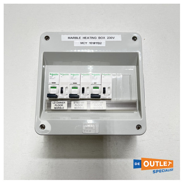 Gvern 4 x 16 Ampere Switch Cabinet - GW 40 26