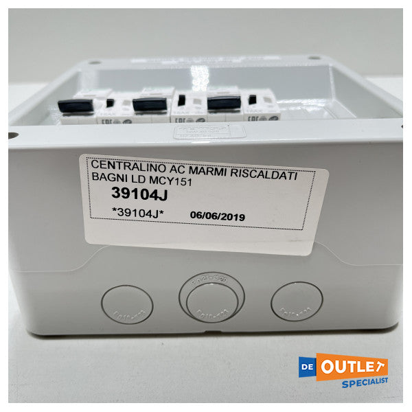 Gvern 4 x 16 Ampere Switch Cabinet - GW 40 26